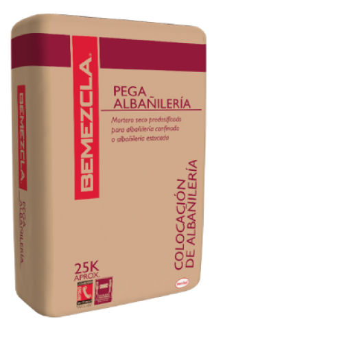 BEMEZCLA PEGA ALBAÑILERIA 25 KG